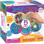 TEACHER CREATED RESOURCES Sensory Playtivity Sensory Discs: Liquid Motion (Set of 5)