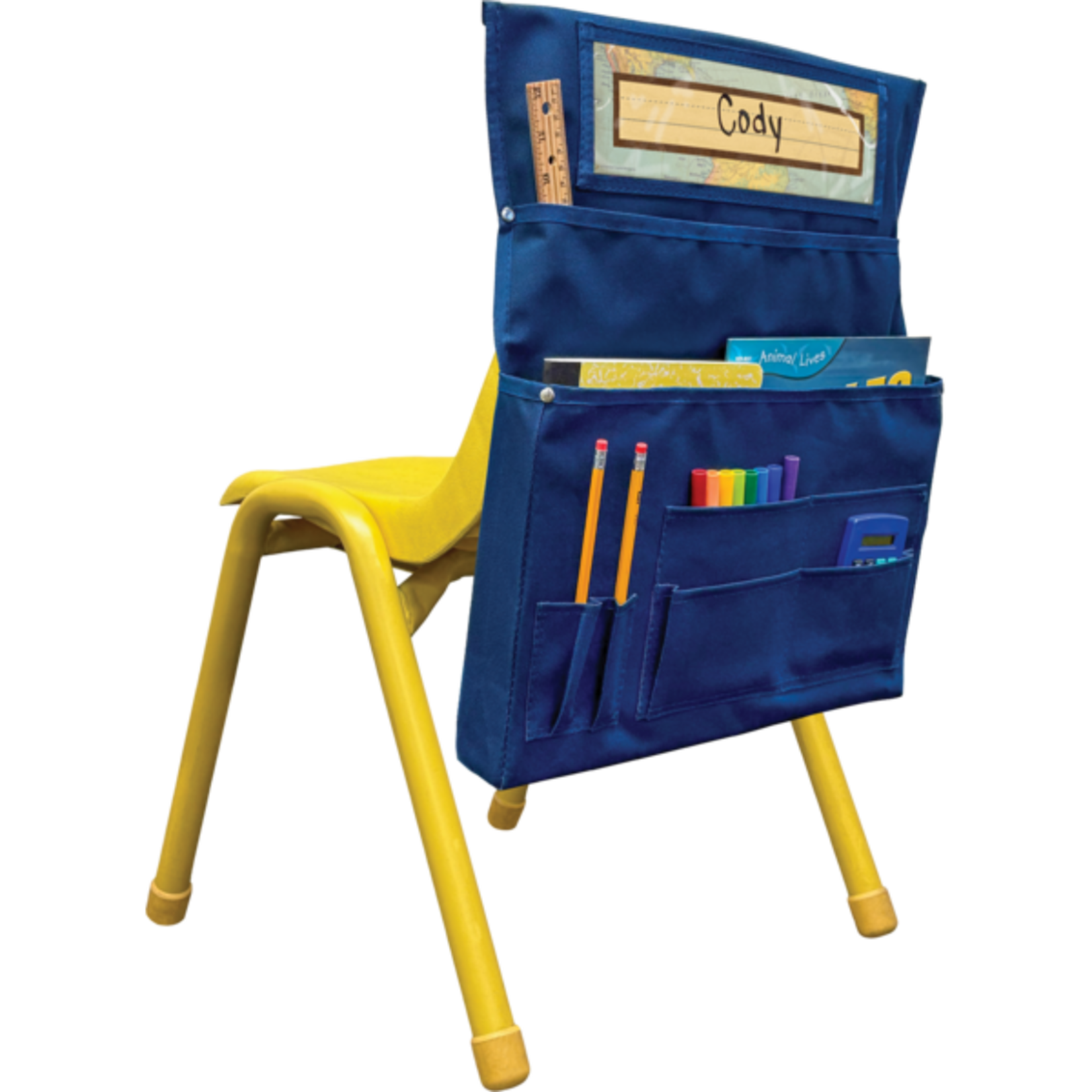 TEACHER CREATED RESOURCES Blue Chair Pocket - For Large Chairs