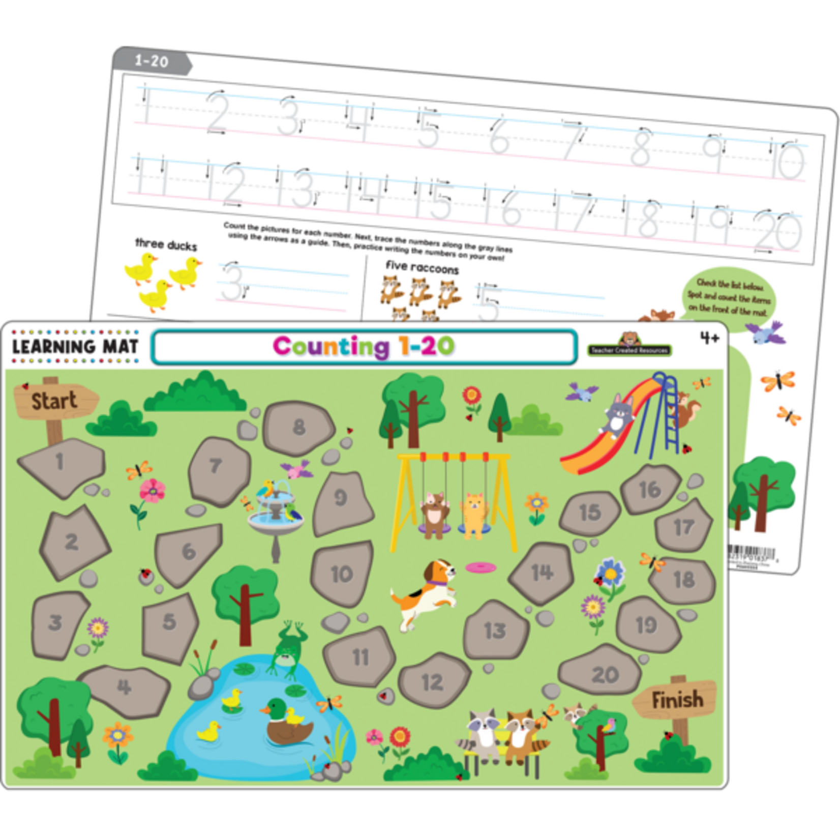 TEACHER CREATED RESOURCES Counting 1–20 Learning Mat