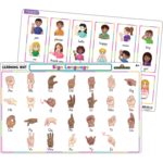TEACHER CREATED RESOURCES Sign Language Learning Mat