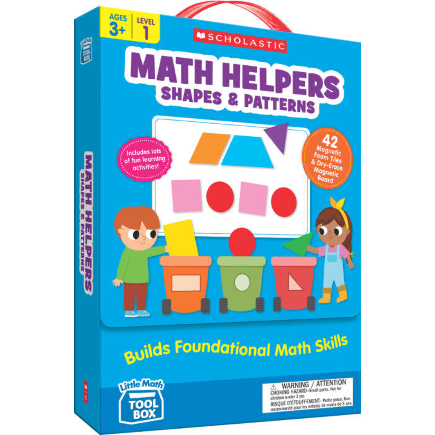 SCHOLASTIC TEACHING RESOURCES Little Math Tool Box: Math Helpers: Shapes & Patterns