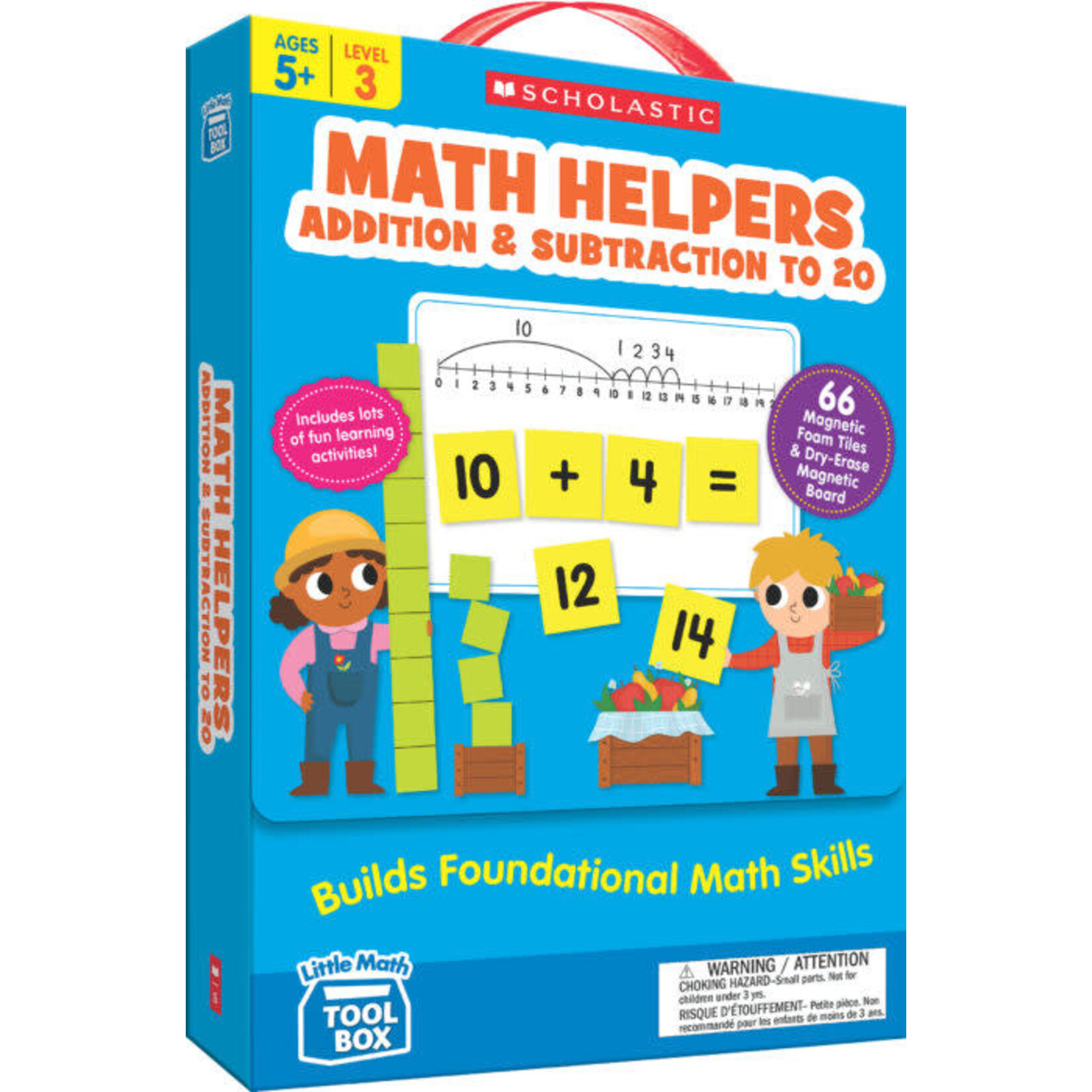 SCHOLASTIC TEACHING RESOURCES Little Math Tool Box: Math Helpers: Addition & Subtraction to 20