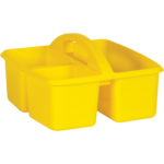 TEACHER CREATED RESOURCES Yellow Plastic Storage Caddy