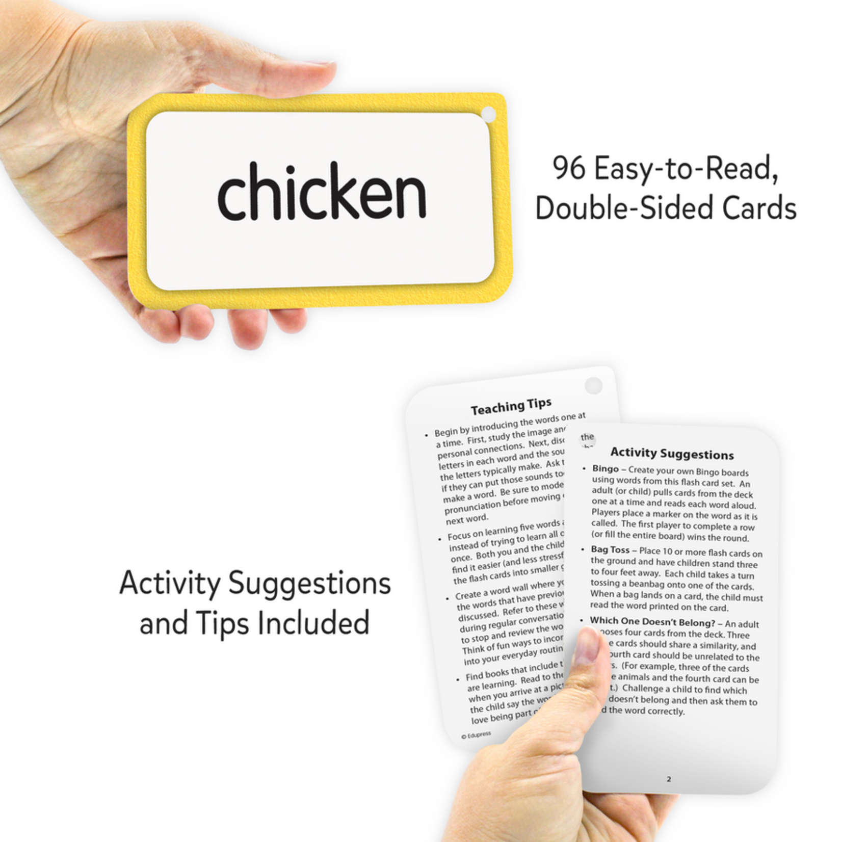 TEACHER CREATED RESOURCES Picture Words Flash Cards Deluxe Set