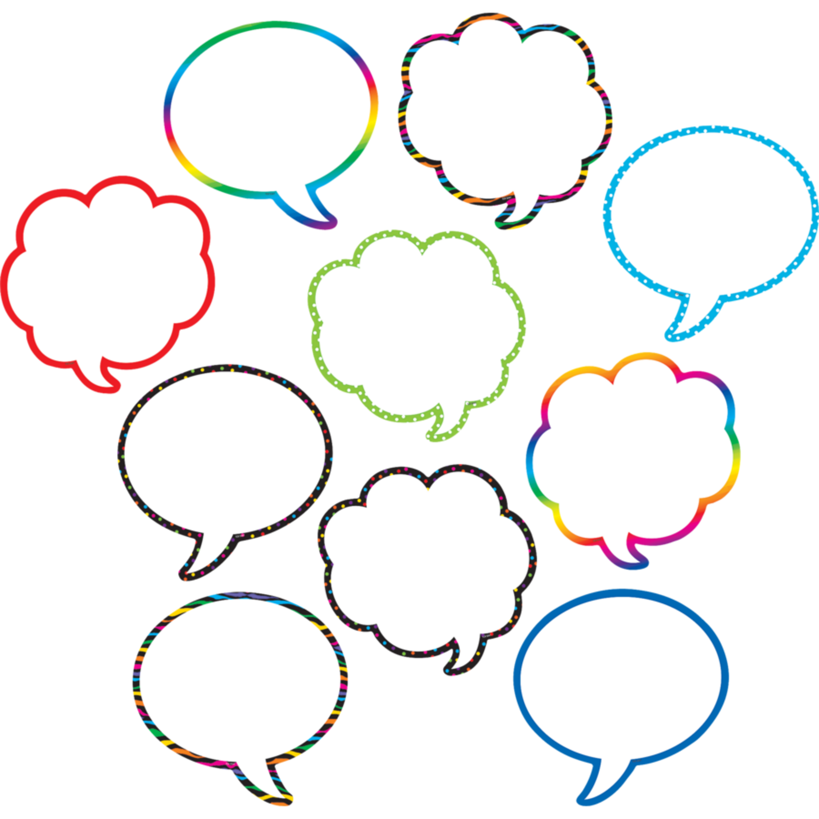 TEACHER CREATED RESOURCES Speech/Thought Bubbles Accents