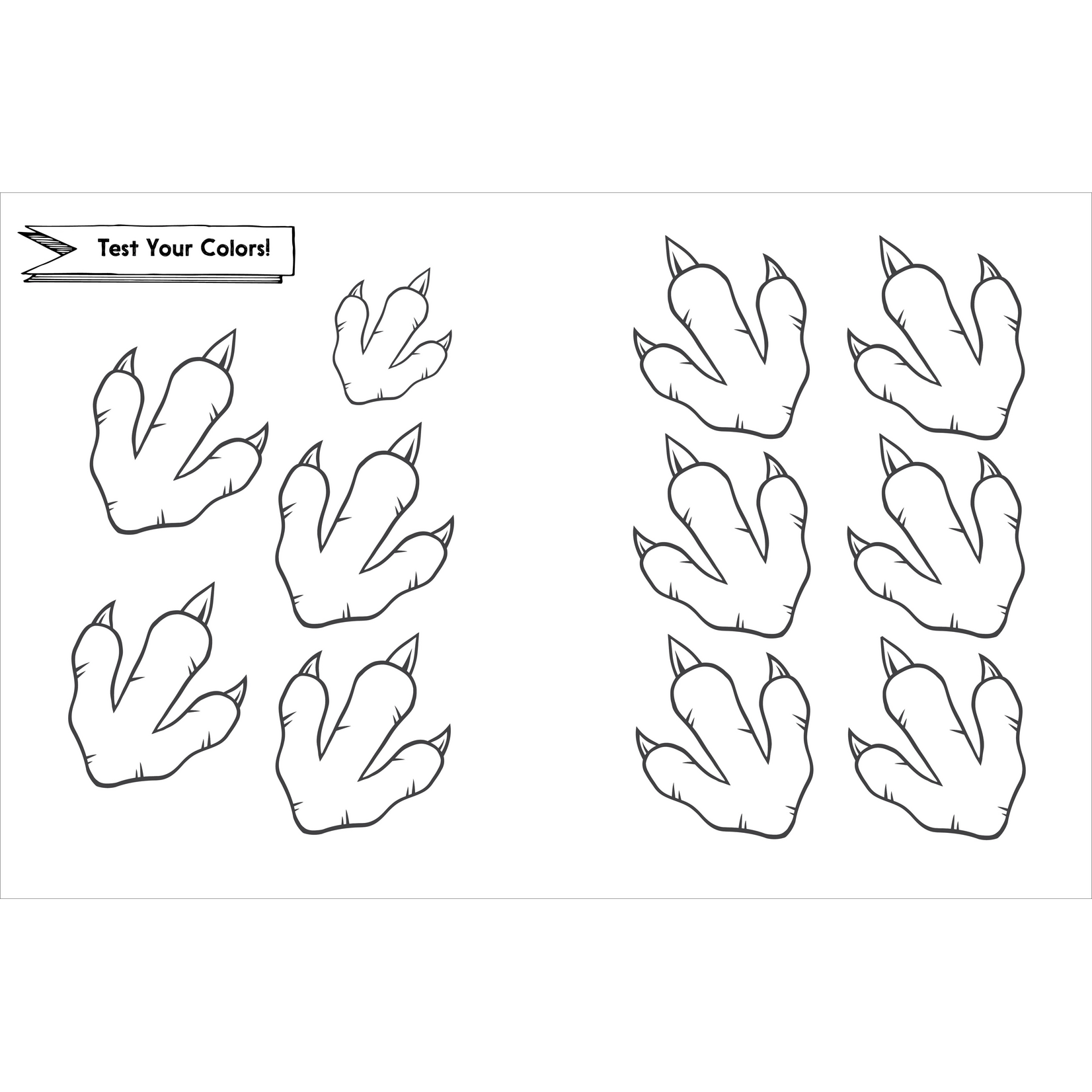 Awesome Dinosaurs Coloring Book For Kids