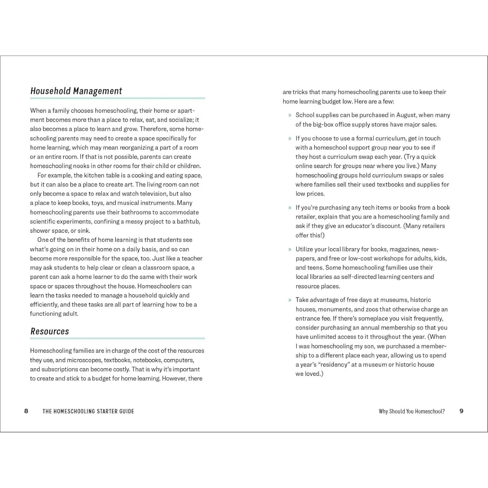 The Homeschooling Starter Guide