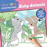 Magic Paper Coloring Book: Baby Animals
