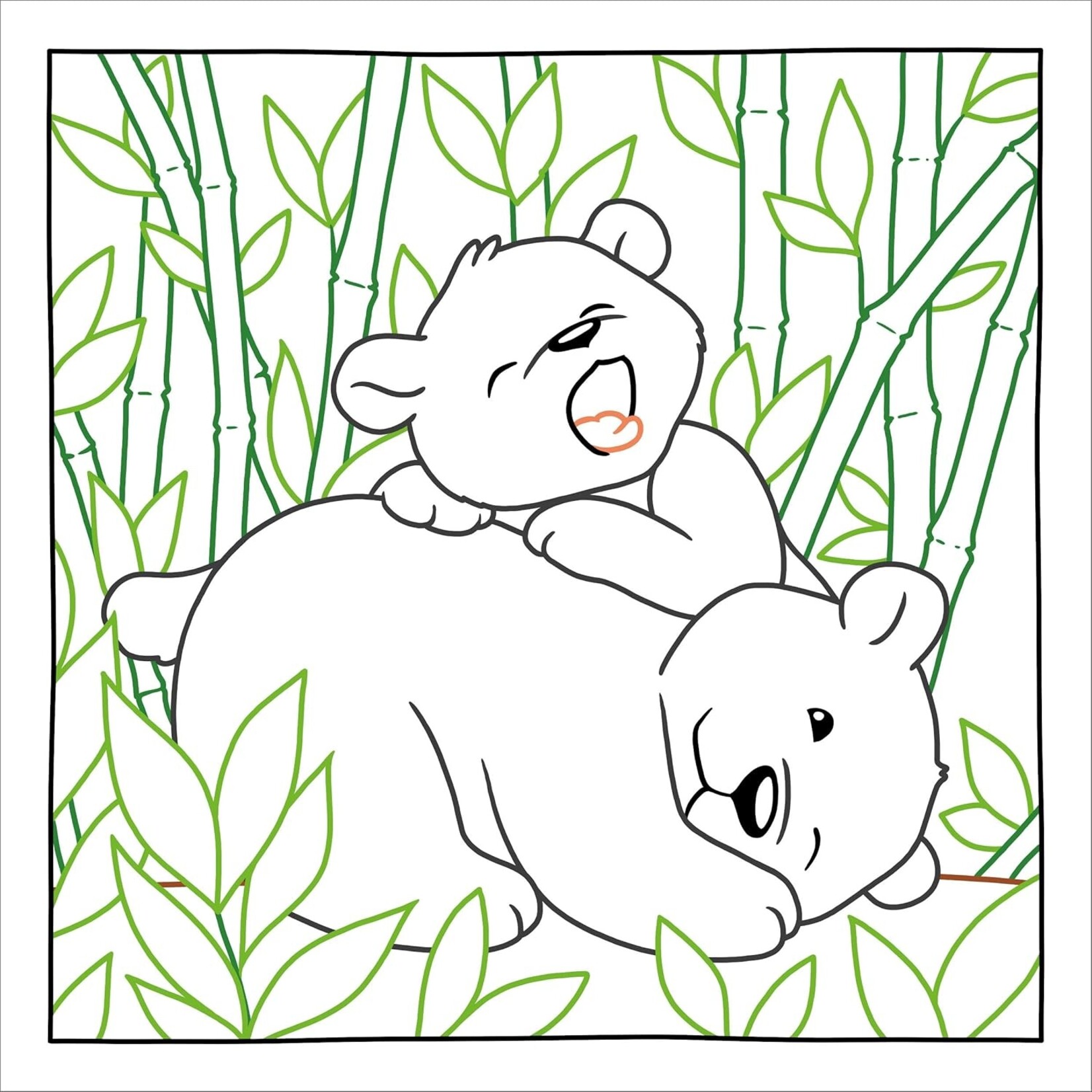 Magic Paper Coloring Book: Bedtime Animals