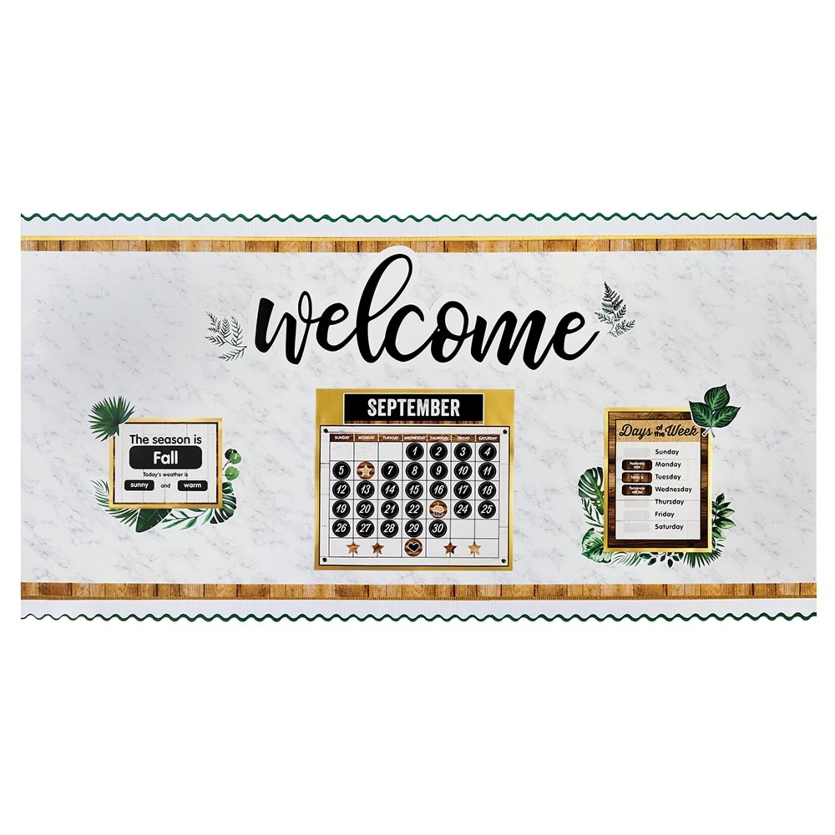 DIXON TICONDEROGA COMPANY Bordette Decorative Border, Emerald