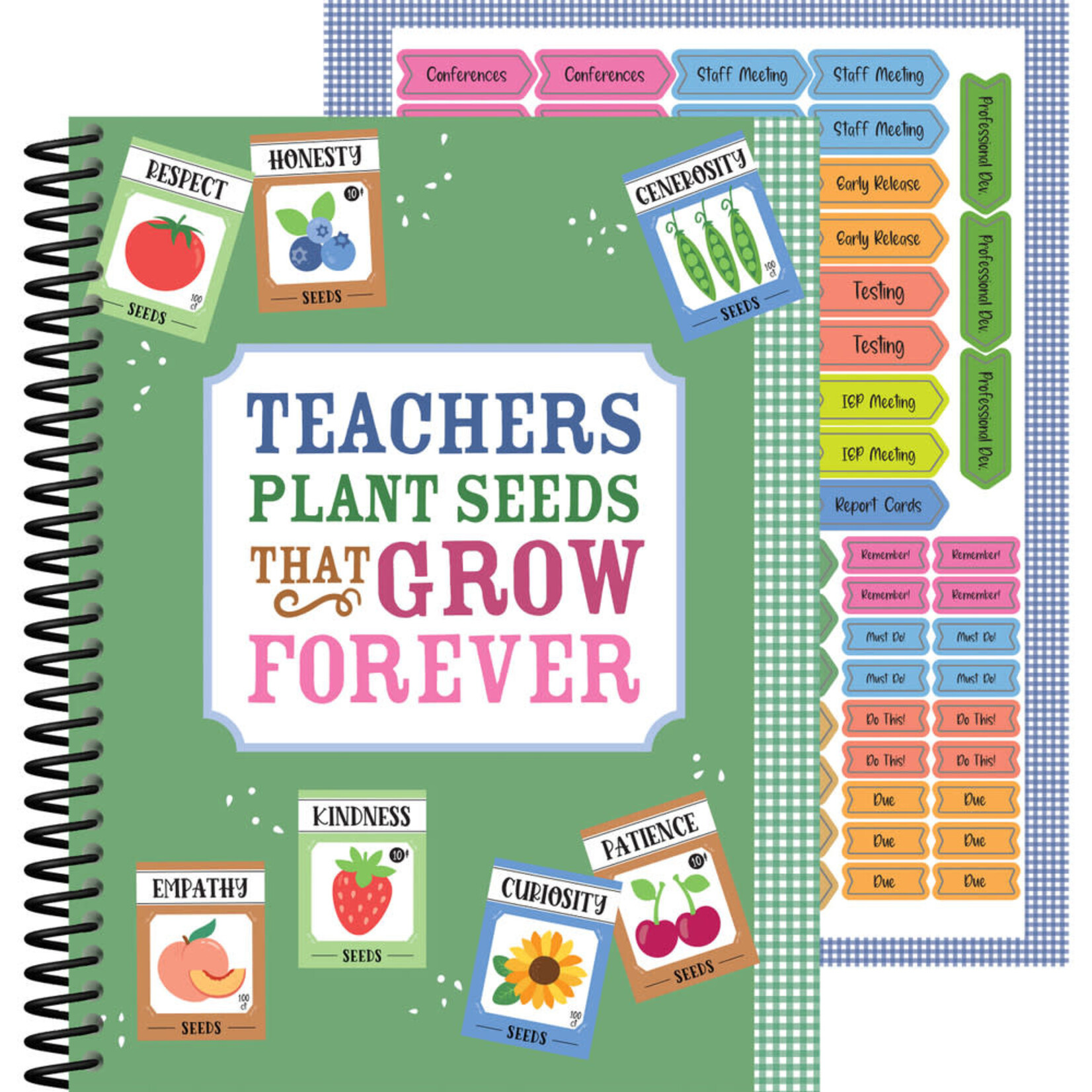 CARSON DELLOSA PUBLISHING CO Farmers Market Teacher Planner