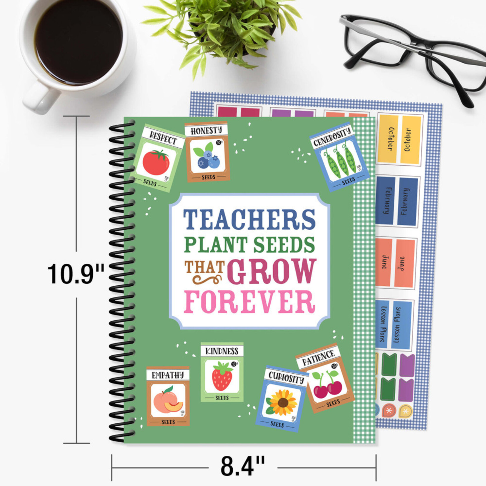 CARSON DELLOSA PUBLISHING CO Farmers Market Teacher Planner