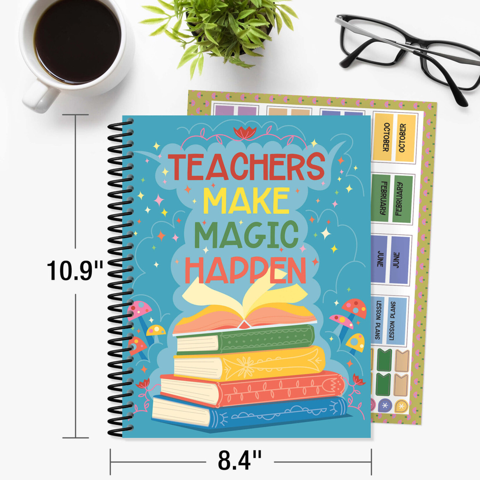 CARSON DELLOSA PUBLISHING CO Fairy Tale Forest Teacher Planner