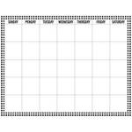 CREATIVE TEACHING PRESS Buffalo Check Calendar Chart