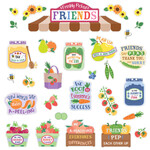 CARSON DELLOSA PUBLISHING CO Freshly Picked Friends Bulletin Board Set