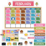 CARSON DELLOSA PUBLISHING CO Fairy Tale Forest Calendar Bulletin Board Set