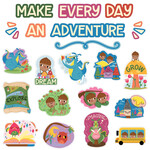 CARSON DELLOSA PUBLISHING CO Make Every Day an Adventure Bulletin Board Set