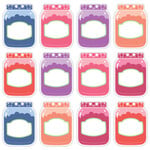 CARSON DELLOSA PUBLISHING CO Farmers Market Jam Jars Cutouts