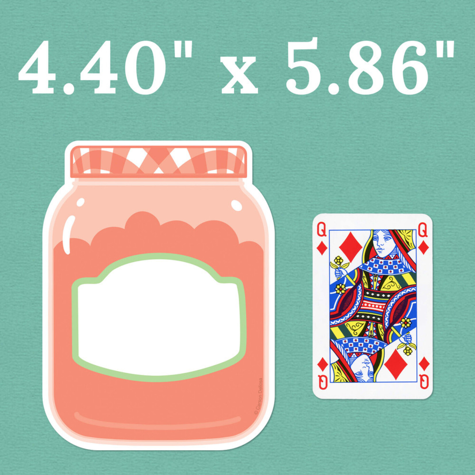 CARSON DELLOSA PUBLISHING CO Jam Jars Cutouts