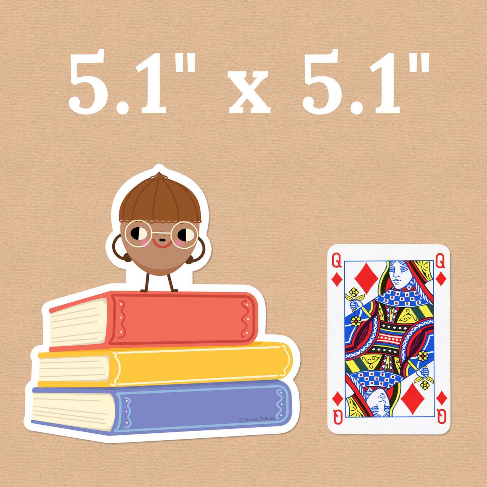 CARSON DELLOSA PUBLISHING CO Bookstacks Cutouts