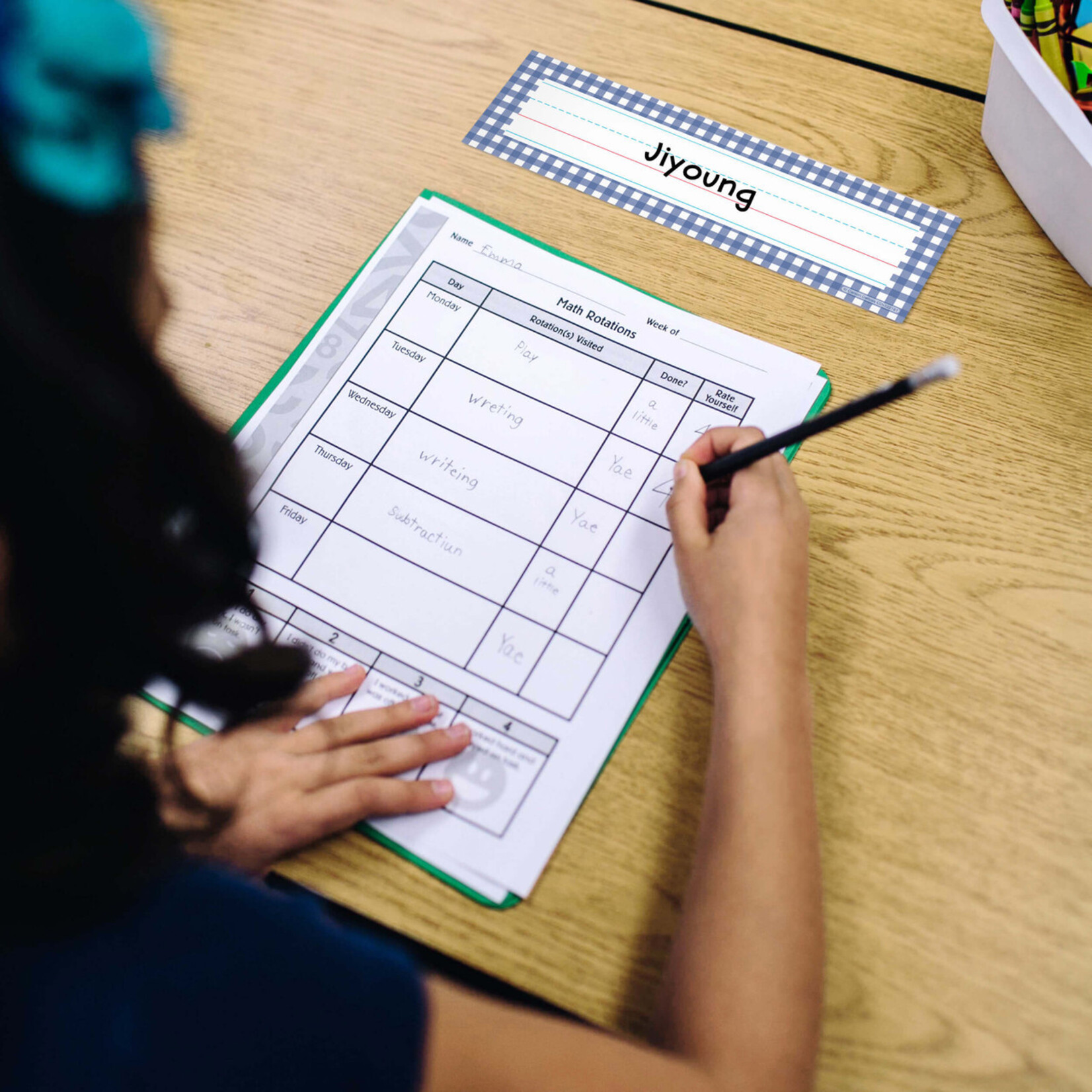 CARSON DELLOSA PUBLISHING CO Farmers Market Name Plates