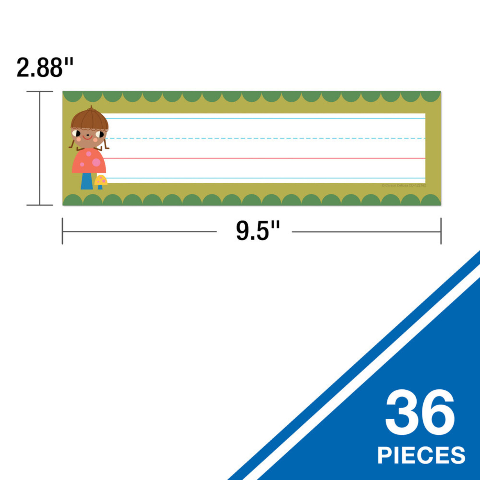 CARSON DELLOSA PUBLISHING CO Fairy Tale Forest Name Plates