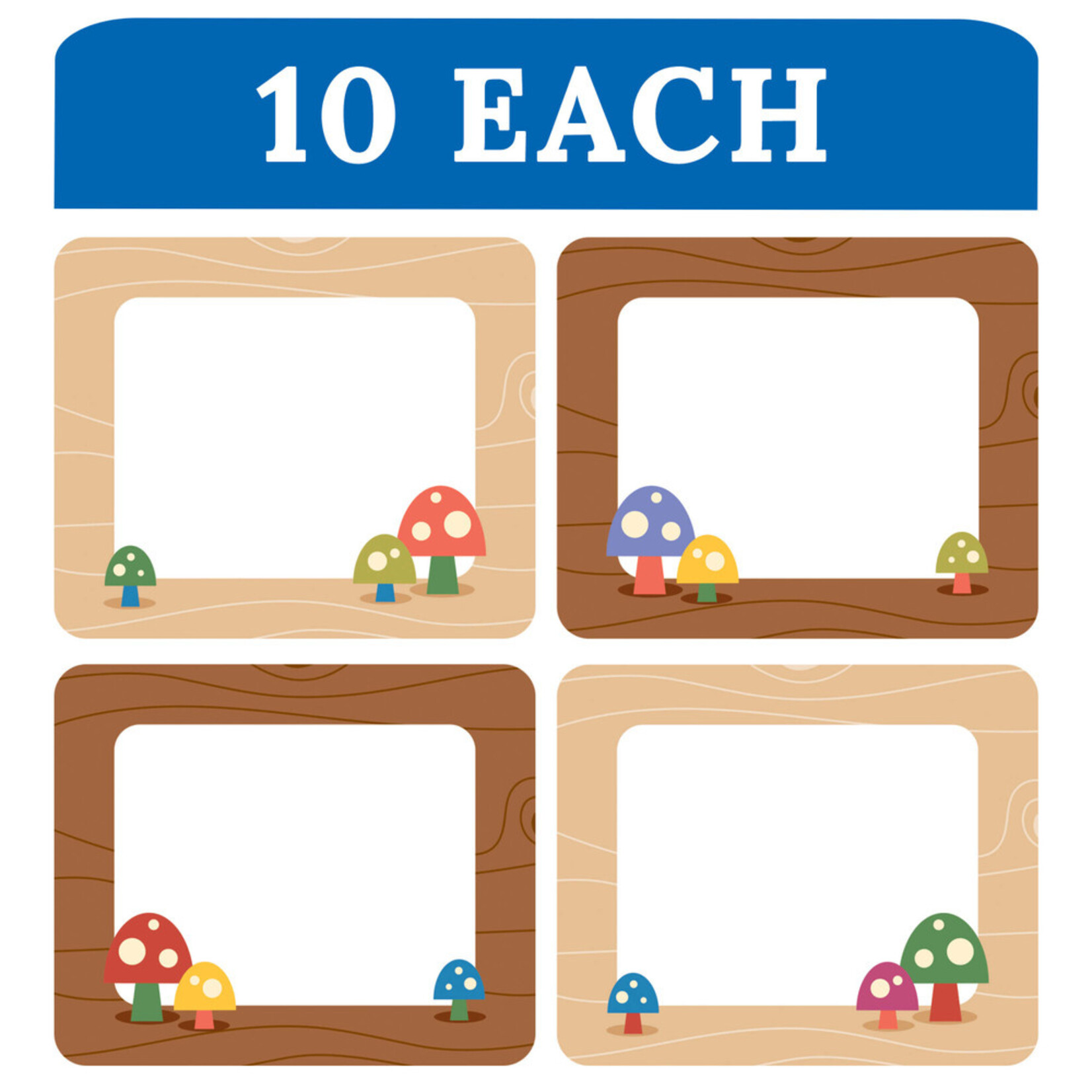 CARSON DELLOSA PUBLISHING CO Fairy Tale Forest Name Tags