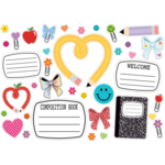 TEACHER CREATED RESOURCES Cool for School Big & Bold Bulletin Board