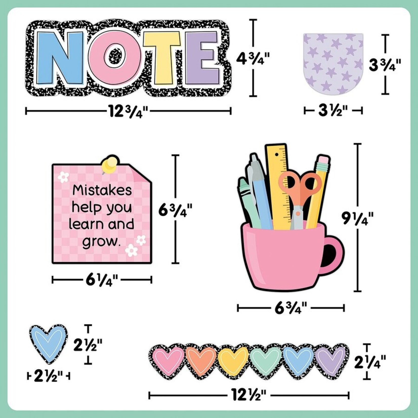 TEACHER CREATED RESOURCES Note to Self Create & Decorate Quick Kit