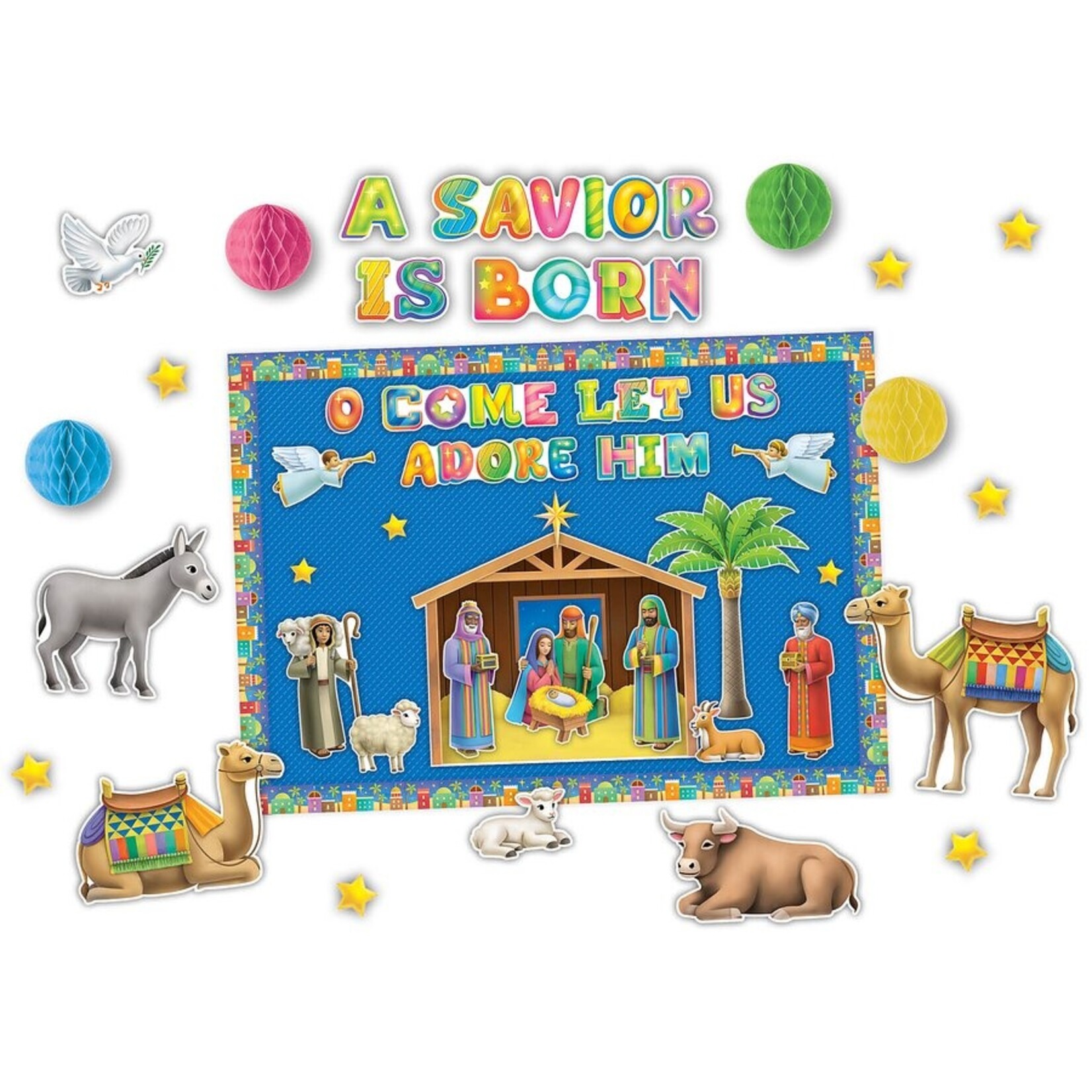 TEACHER CREATED RESOURCES Nativity Scene Create & Decorate Quick Kit