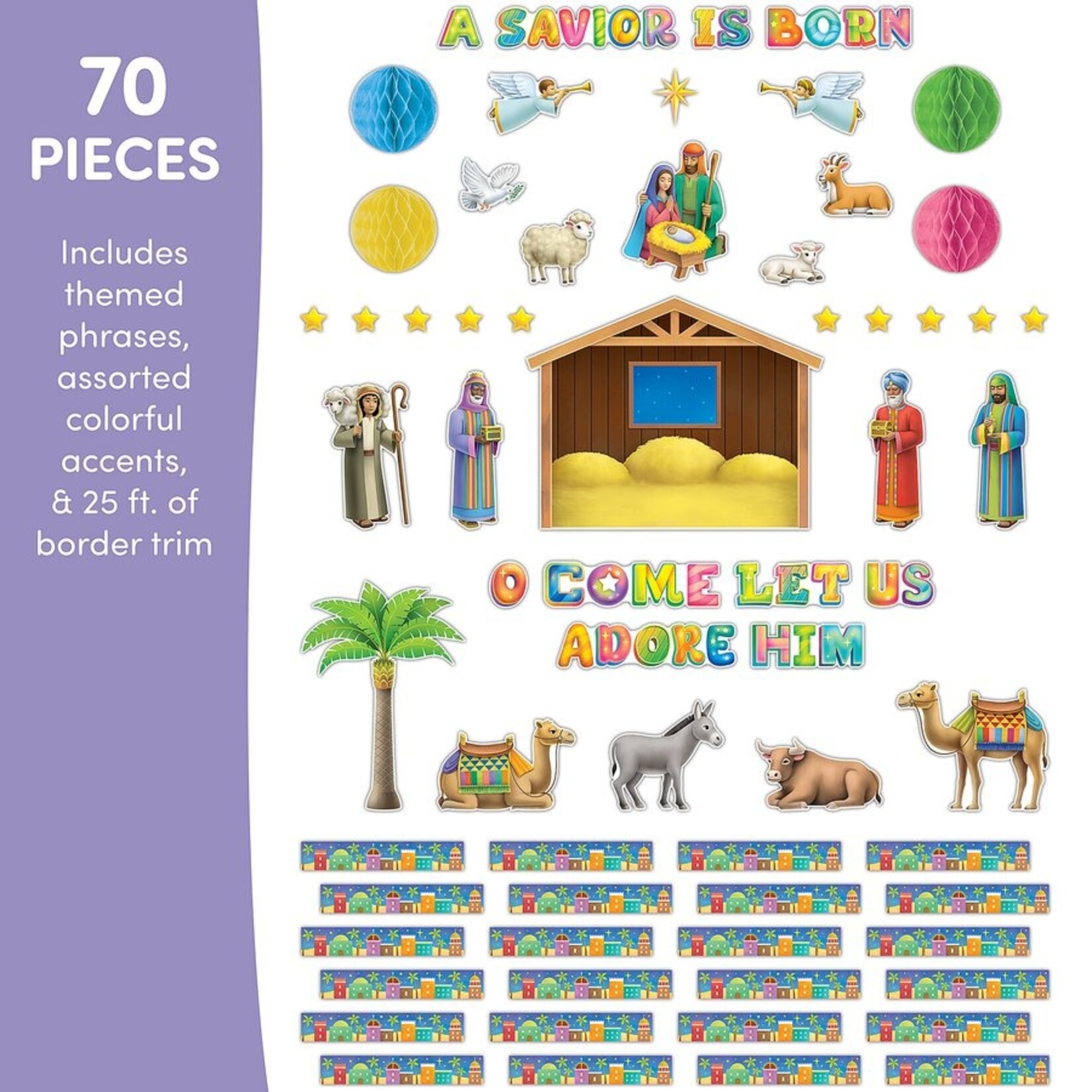 TEACHER CREATED RESOURCES Nativity Scene Create & Decorate Quick Kit