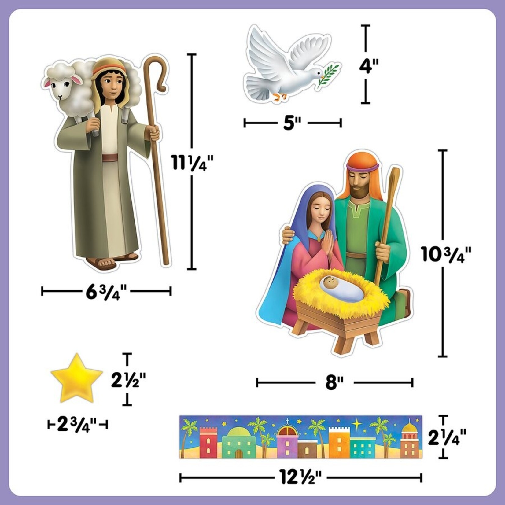 TEACHER CREATED RESOURCES Nativity Scene Create & Decorate Quick Kit