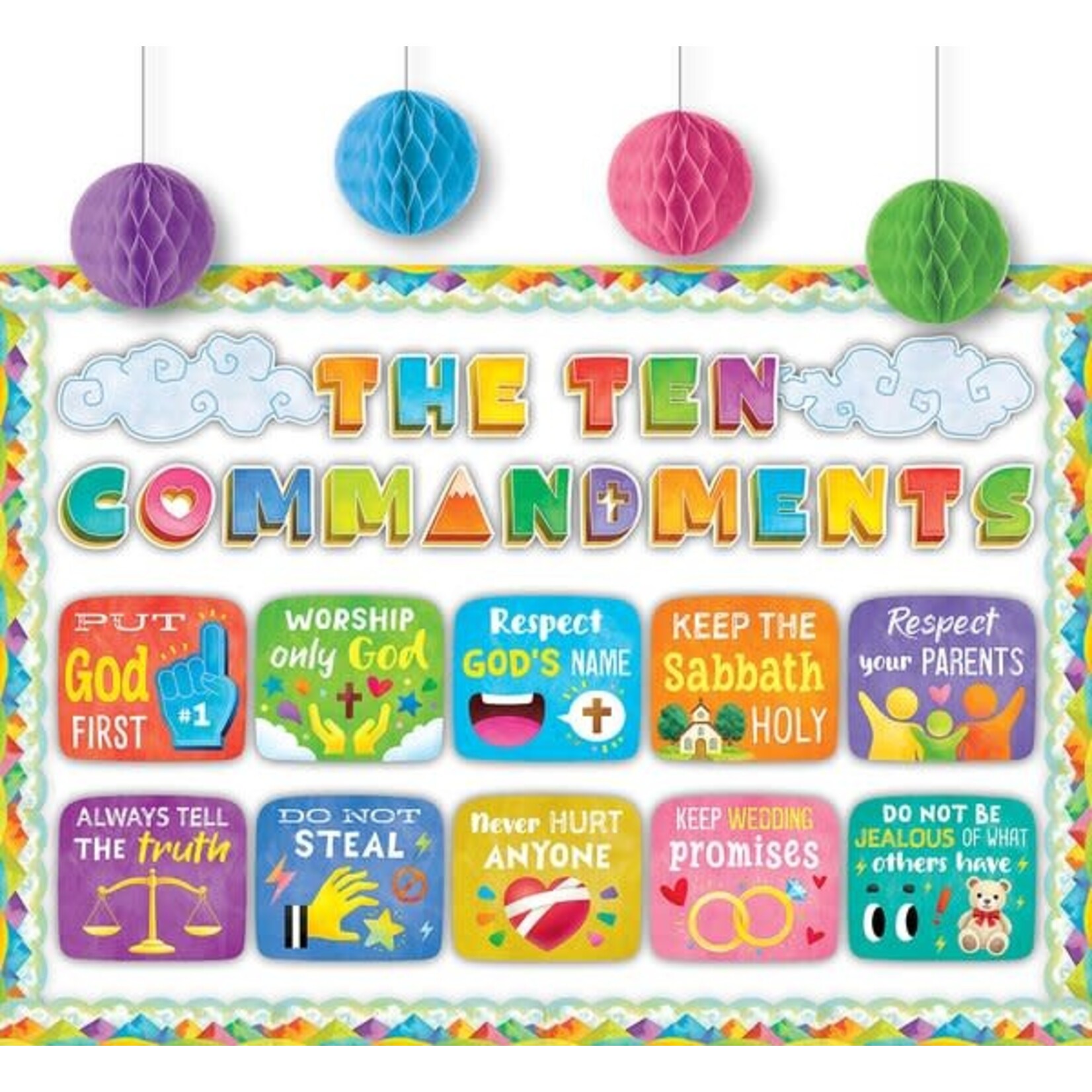 TEACHER CREATED RESOURCES The Ten Commandments Create & Decorate Quick Kit