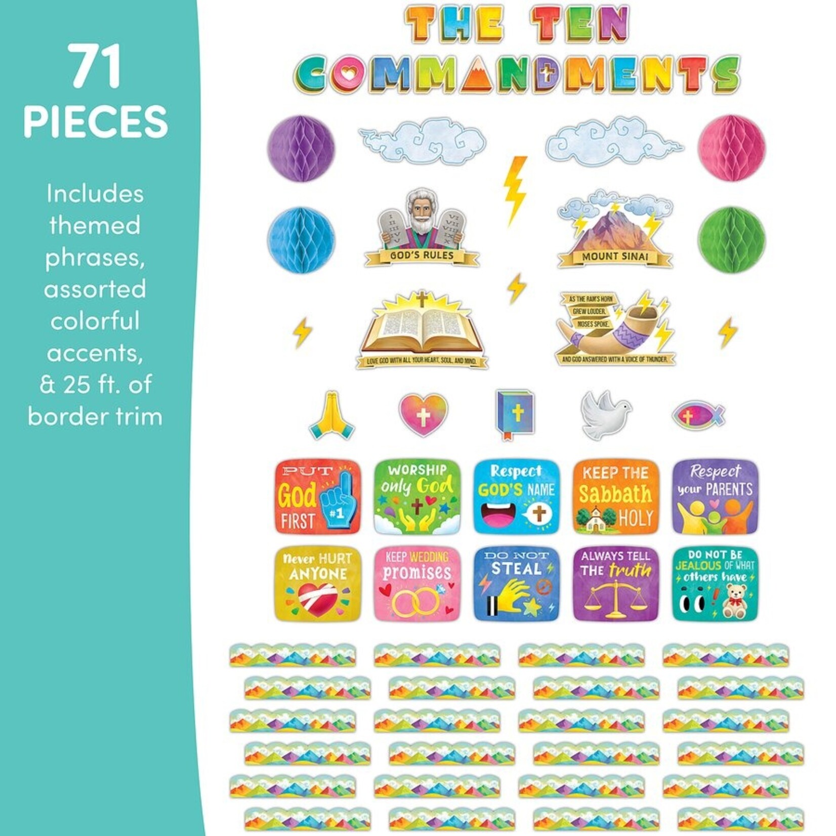 TEACHER CREATED RESOURCES The Ten Commandments Create & Decorate Quick Kit