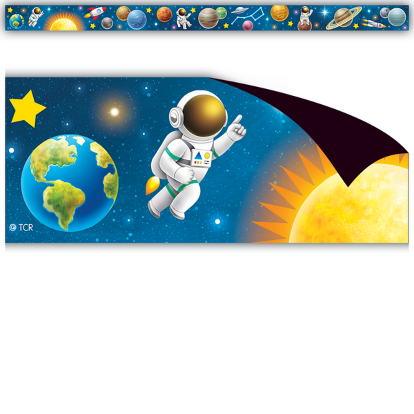 TEACHER CREATED RESOURCES Outer Space Crew Magnetic Border