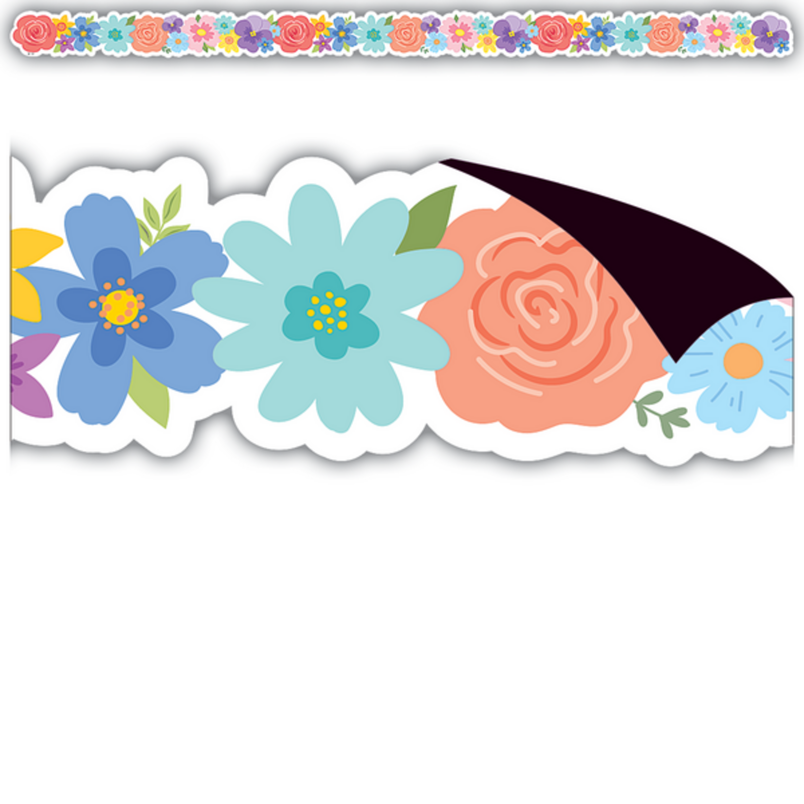 TEACHER CREATED RESOURCES Spring Flowers Magnetic Border
