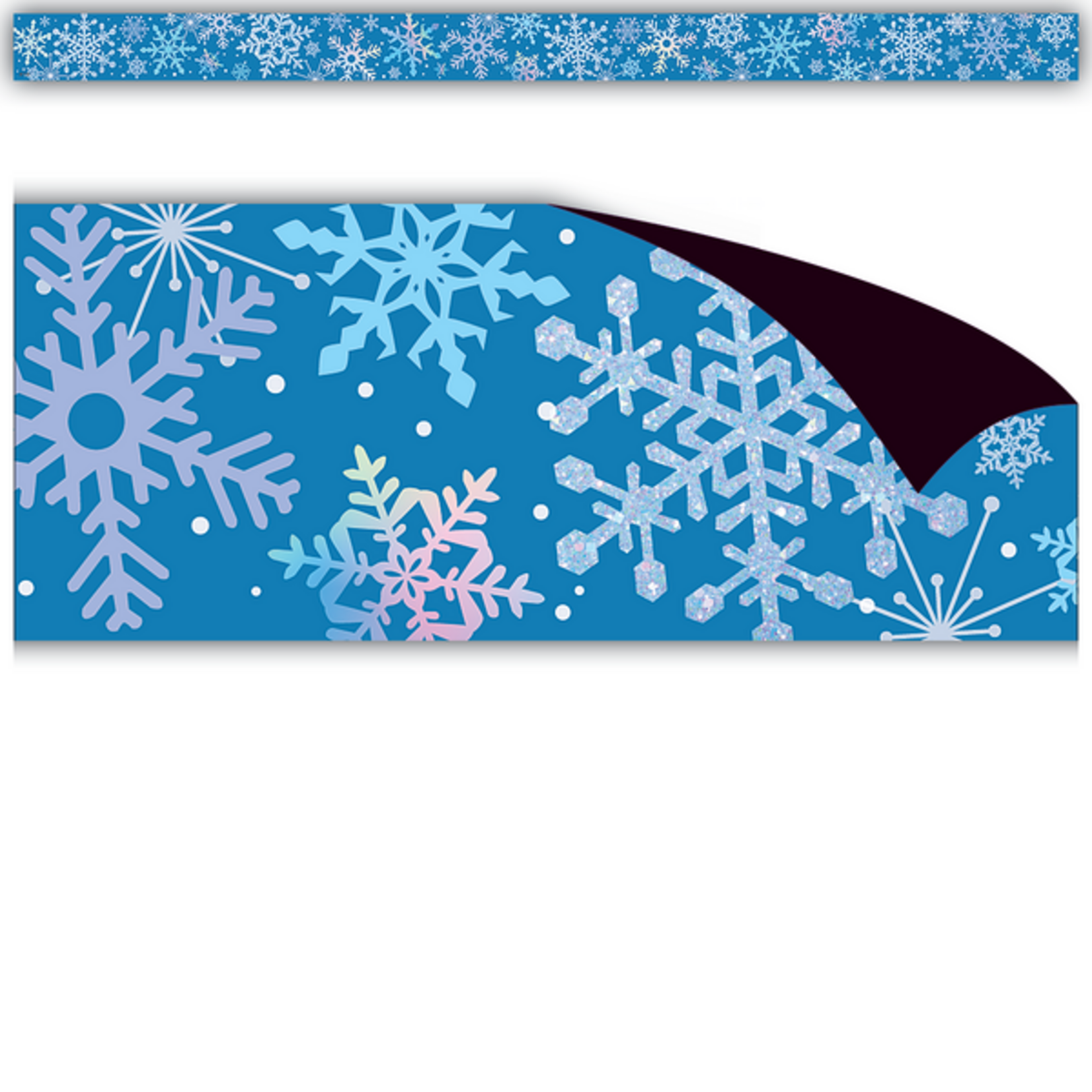 TEACHER CREATED RESOURCES Snowflakes Magnetic Border