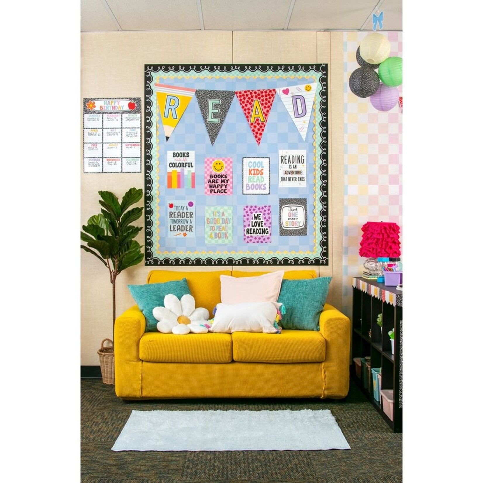 TEACHER CREATED RESOURCES Blue Checkers Better Than Paper Bulletin Board Roll