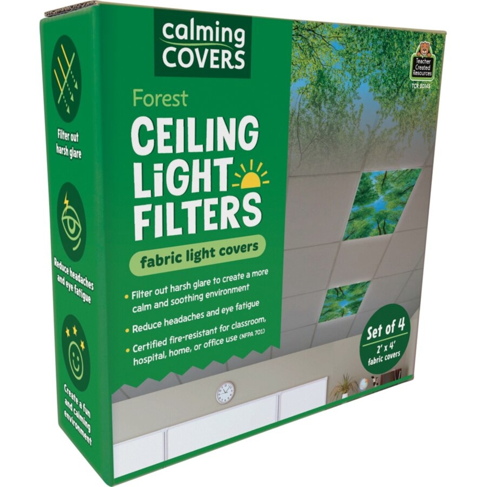 TEACHER CREATED RESOURCES Forest Calming Covers Ceiling Light Filters