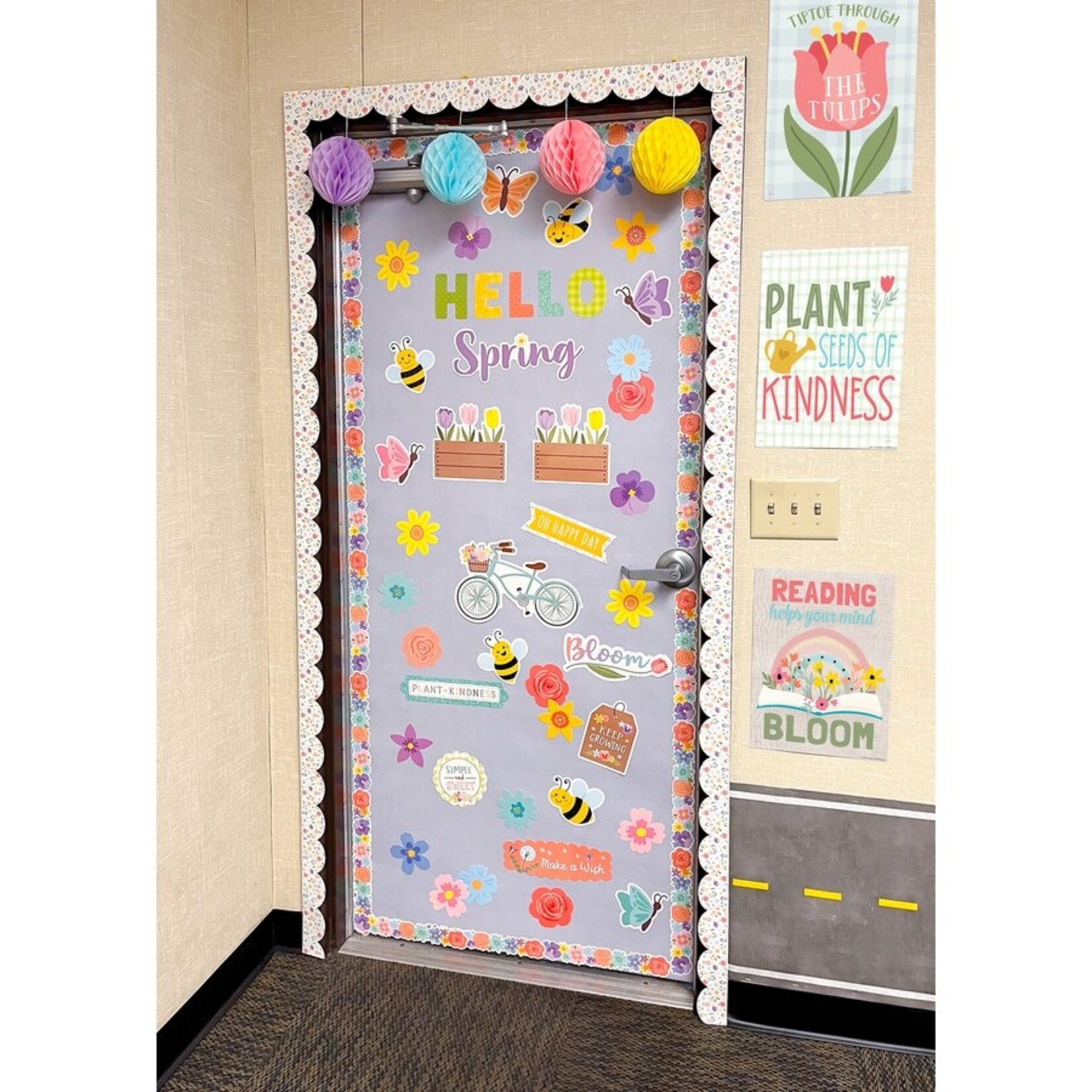 TEACHER CREATED RESOURCES Lavender Better Than Paper Bulletin Board Roll