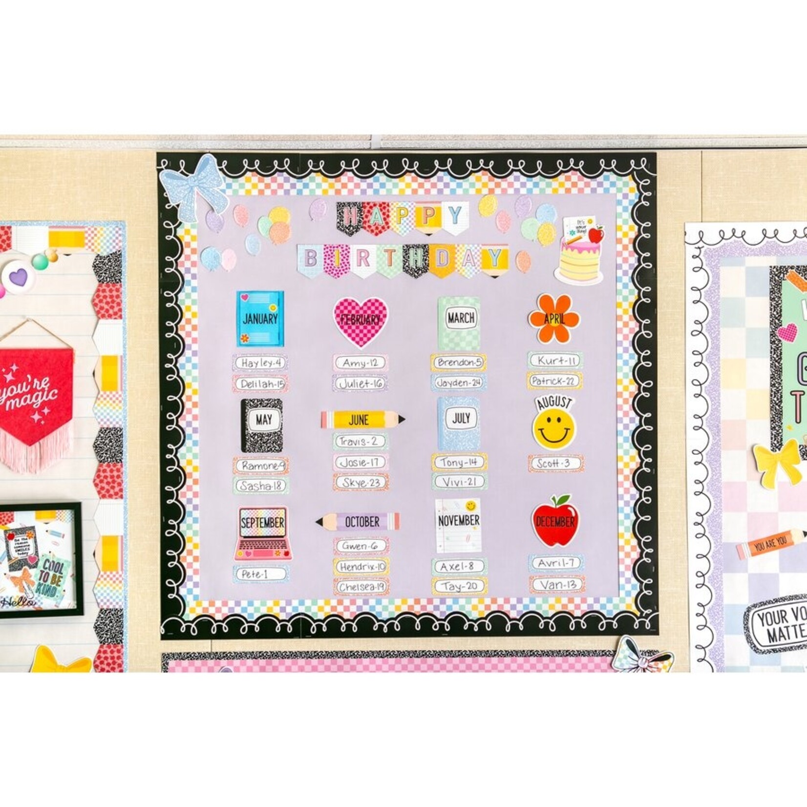 TEACHER CREATED RESOURCES Lavender Better Than Paper Bulletin Board Roll