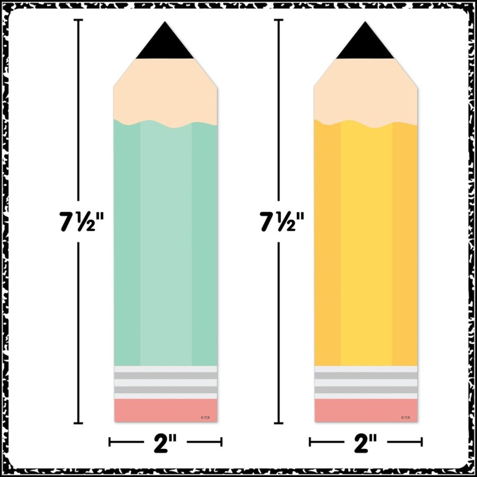 TEACHER CREATED RESOURCES Cool for School Pencils Accents