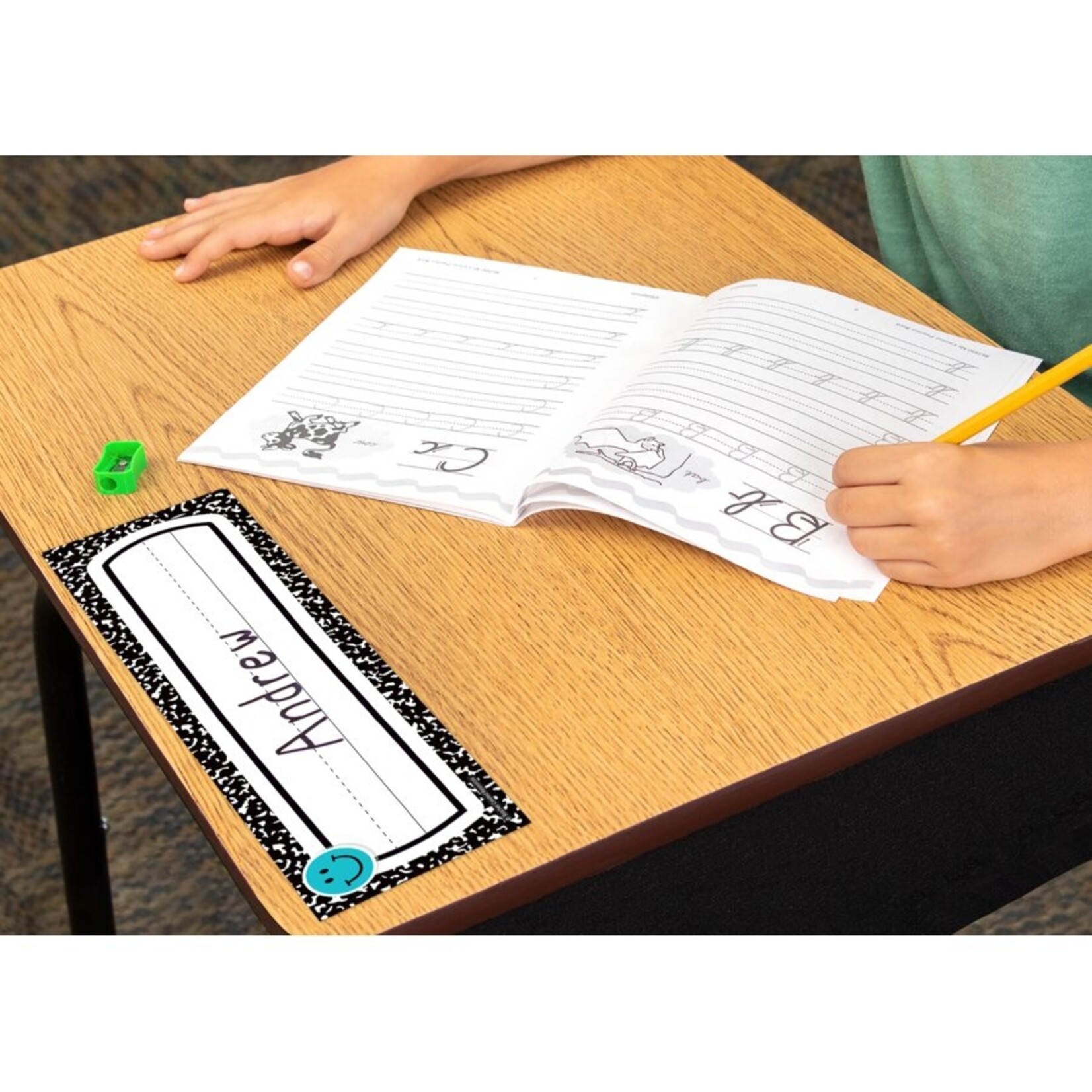 TEACHER CREATED RESOURCES Cool for School Composition Flat Name Plates