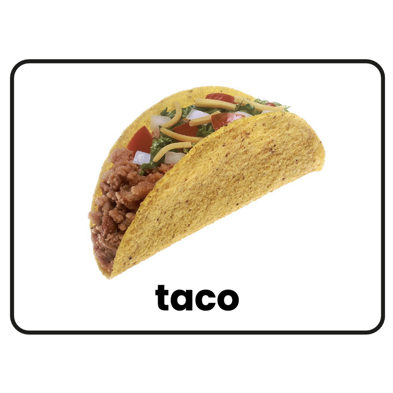Stimuli Cards Food