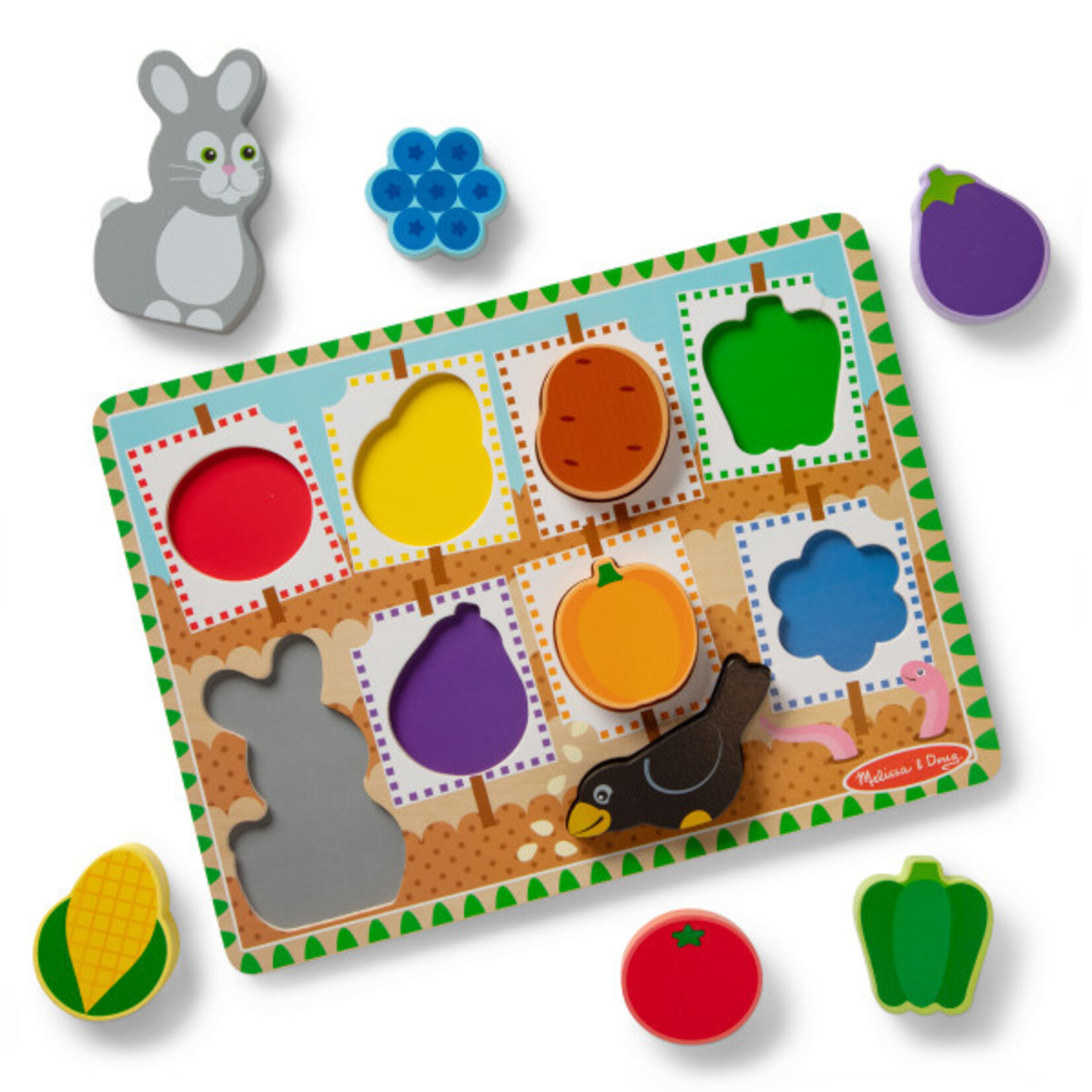 Garden Colors Chunky Puzzle