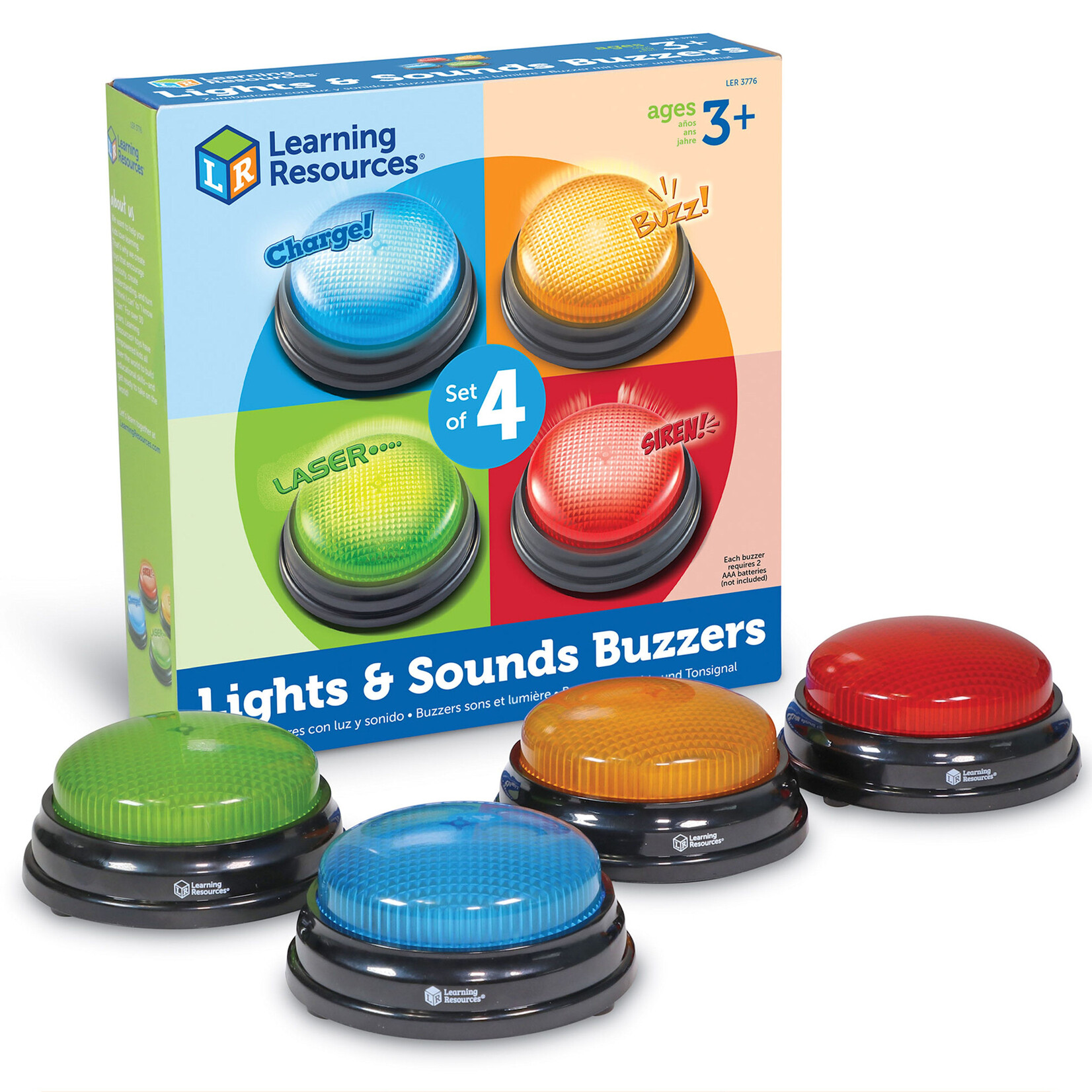 LEARNING RESOURCES INC Lights and Sounds Buzzers