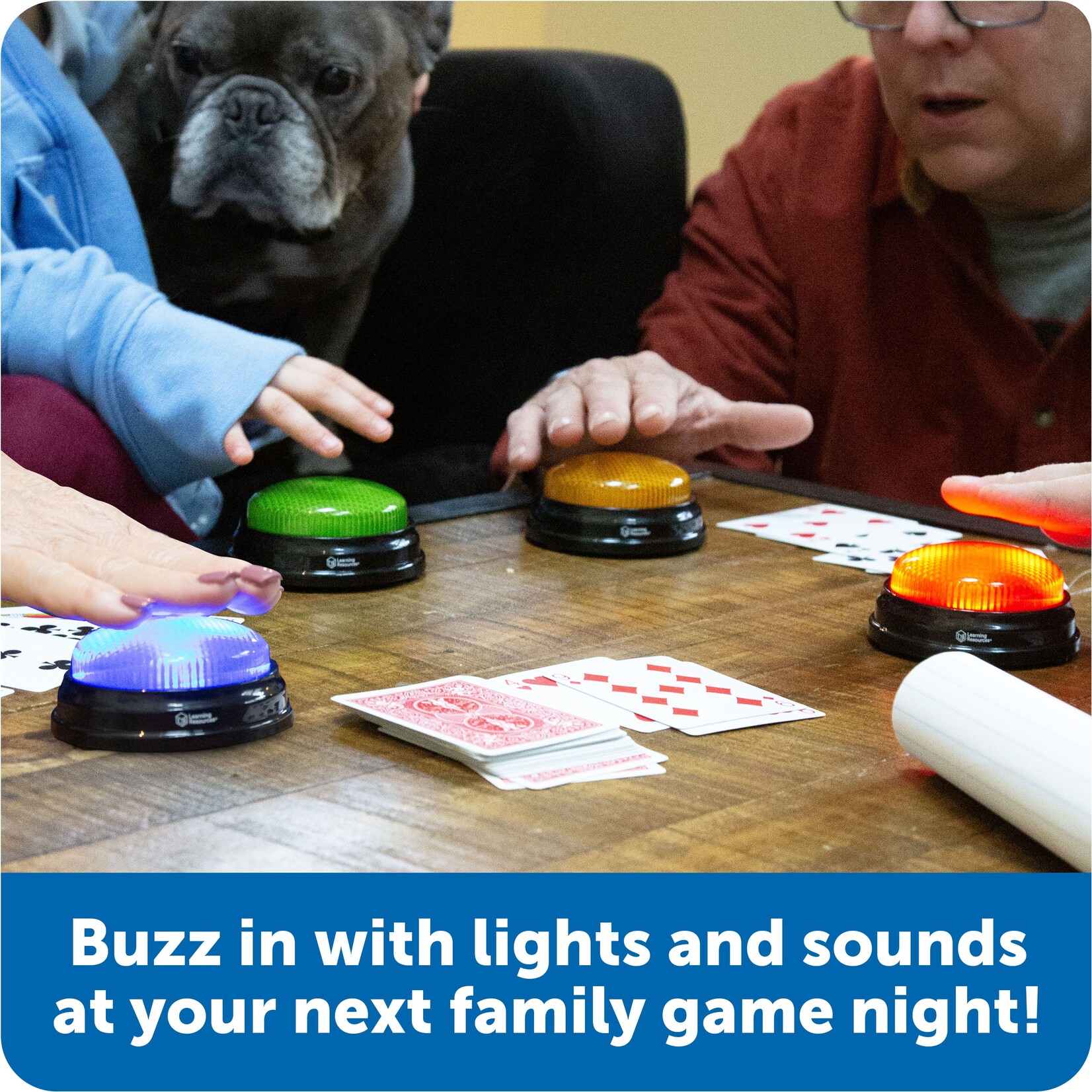 LEARNING RESOURCES INC Lights and Sounds Buzzers