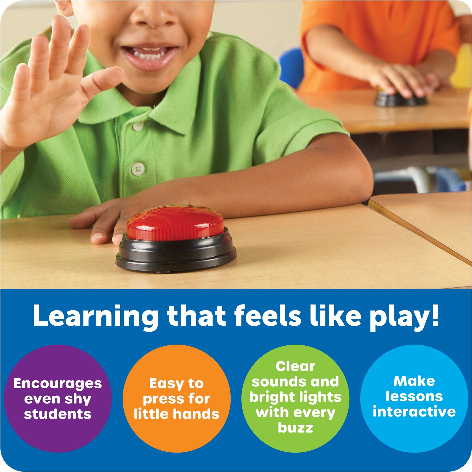 LEARNING RESOURCES INC Lights and Sounds Buzzers
