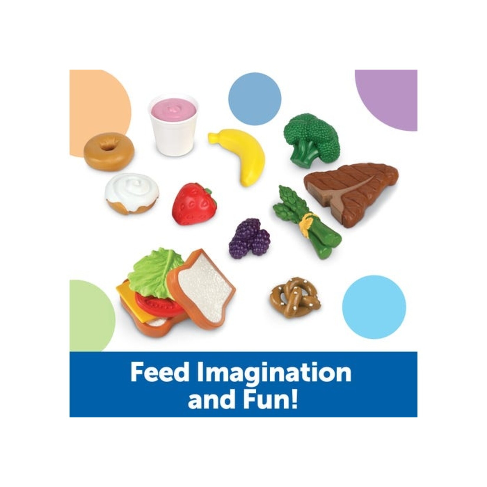 LEARNING RESOURCES INC Complete Play Food Set