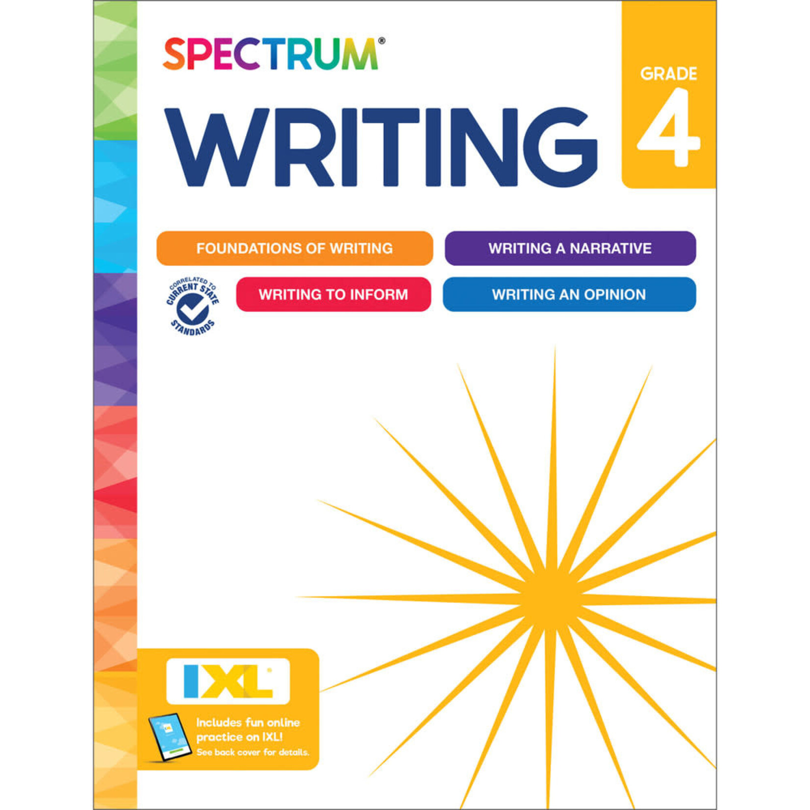 CARSON DELLOSA PUBLISHING CO Spectrum Writing Workbook Grade 4
